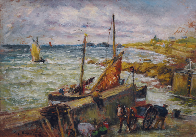 Fishermen on the Shore