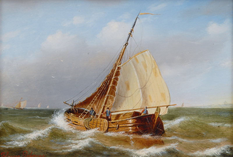 Lighter at Sea