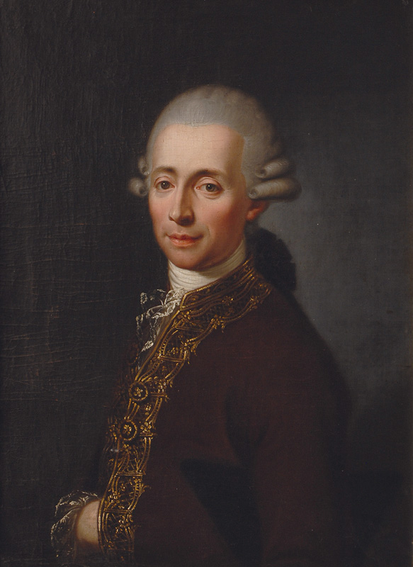Giovanni Battista Lampi - Portrait eines eleganten Herrn Portrait eines eleganten Herrn