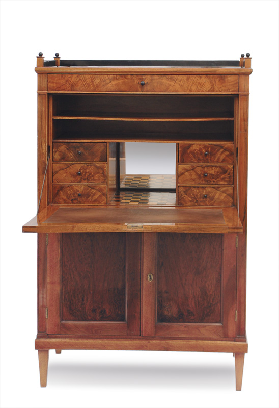 A Biedermeier writing cabinet - image 2
