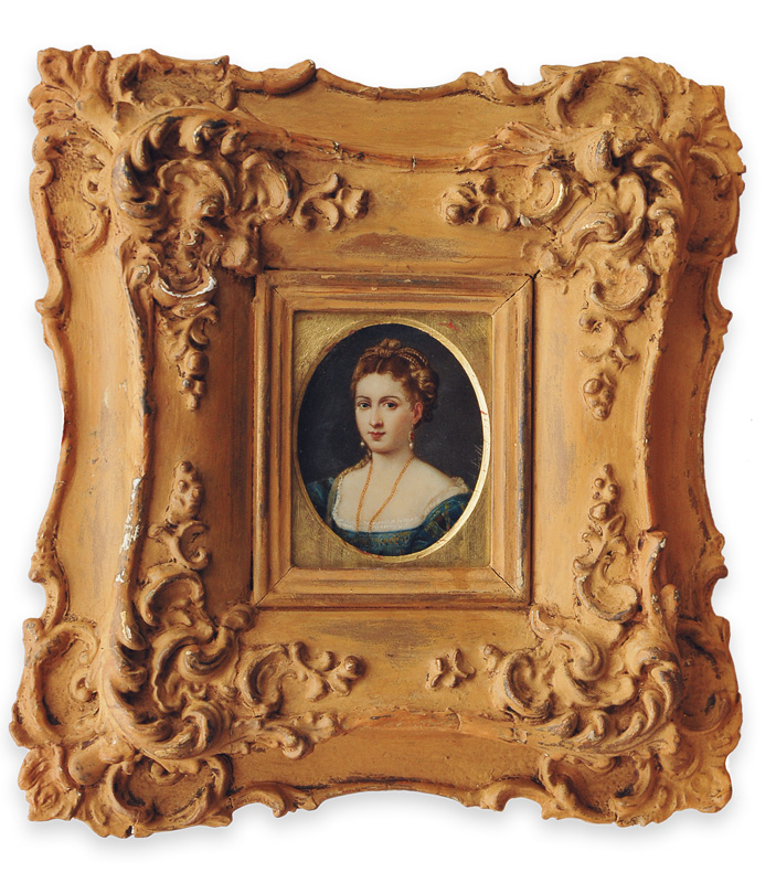 A miniature portrait "La Bella" after Tiziano - image 2