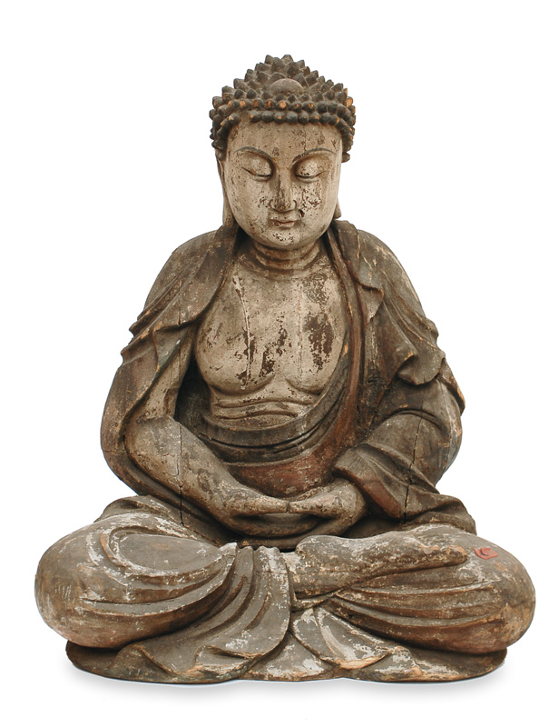 A seated Buddha figur "Amitabha"
