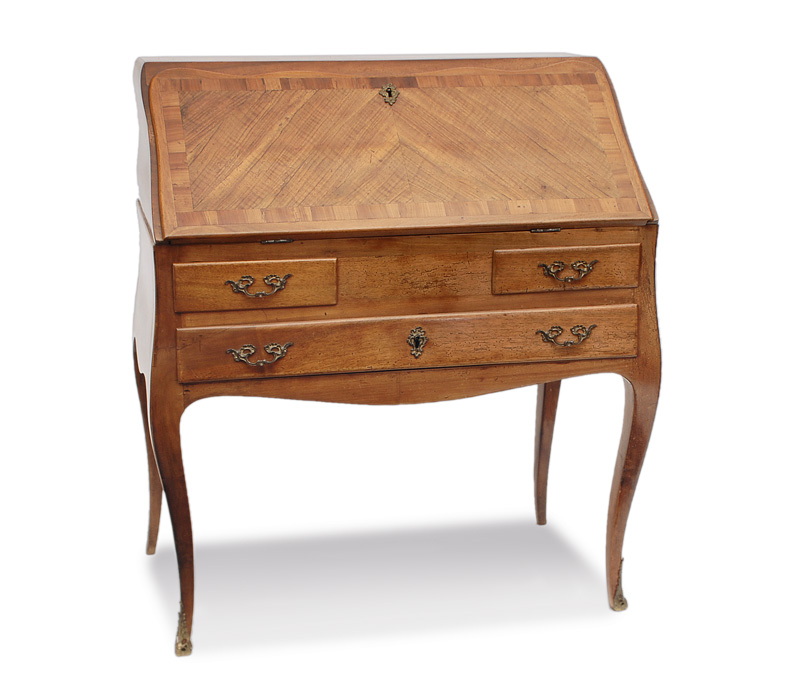 A ladies secretaire in the style of Louis Quinze