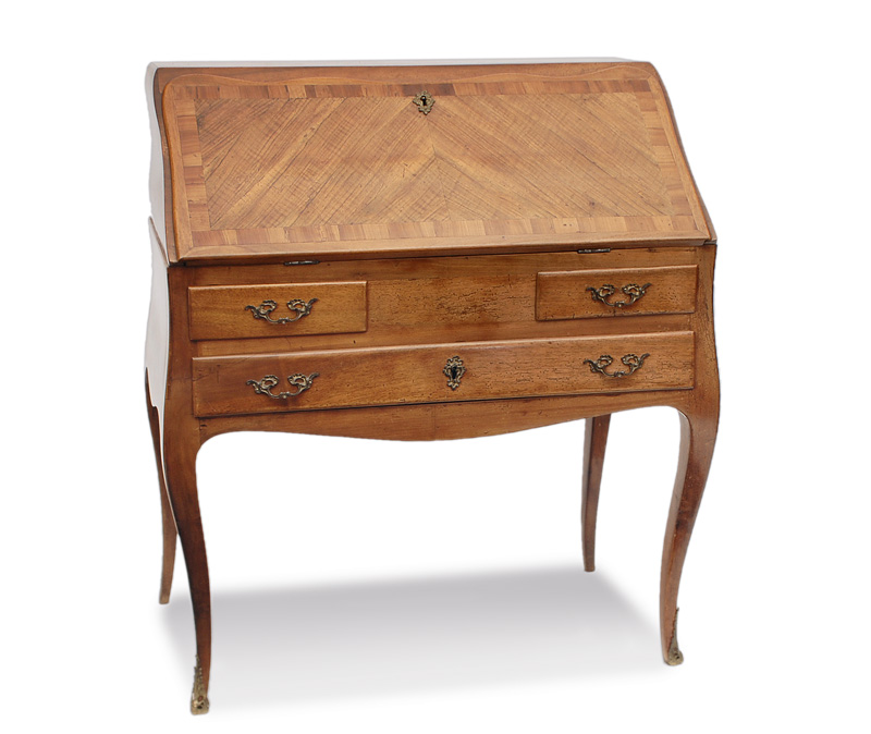 A ladies secretaire in the style of Louis Quinze A ladies secretaire in the style of Louis Quinze