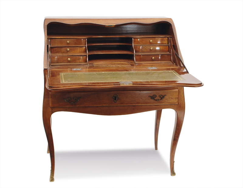 A ladies secretaire in the style of Louis Quinze - image 2