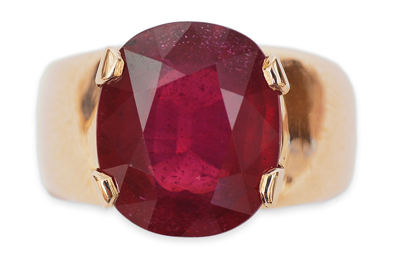 A ruby ring