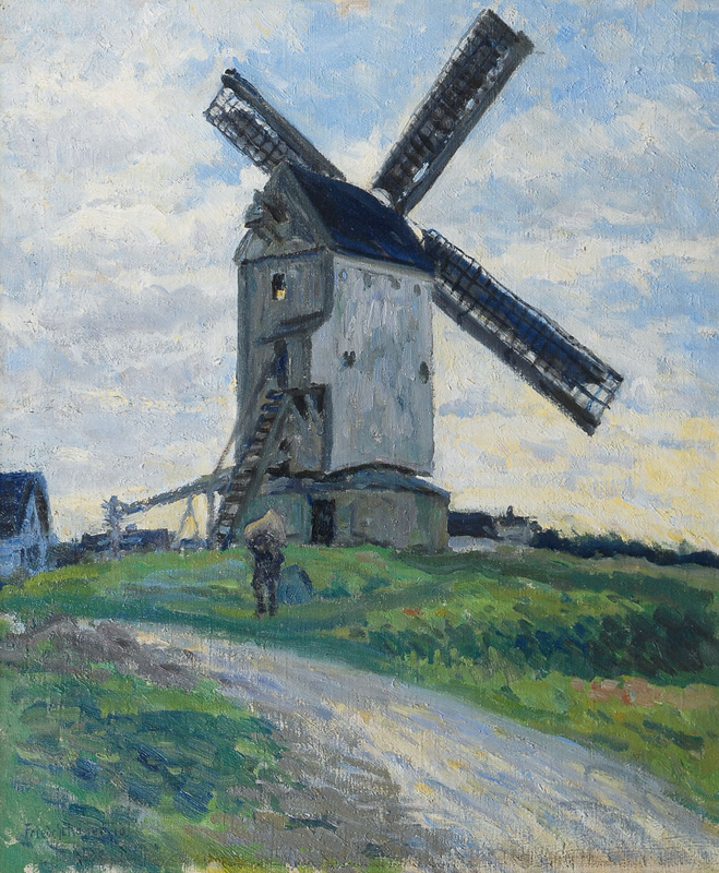 Wind Mill in Döse near Cuxhaven