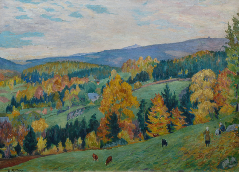Ernst Eitner - Herbst im Riesengebirge Herbst im Riesengebirge