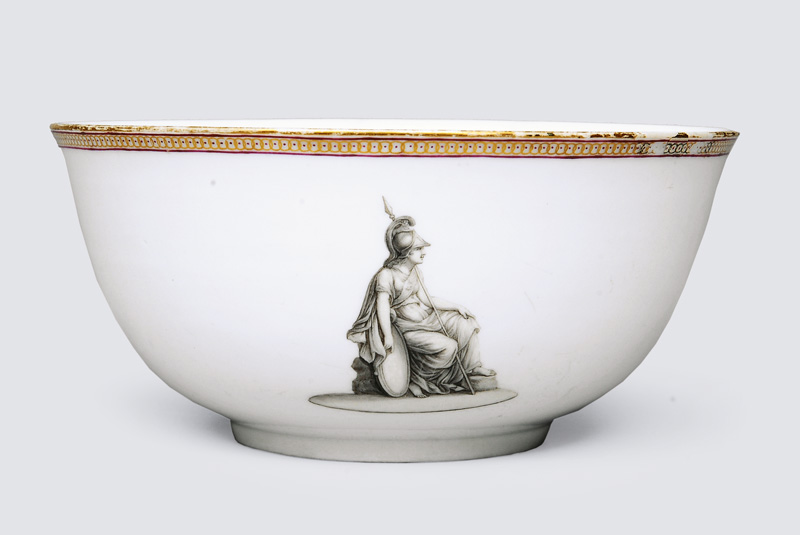 A bowl with mythological scenes in grisaille - image 2