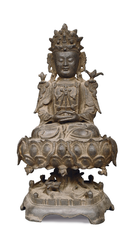 A figure "Guanyin" on Lotus thron