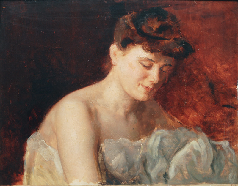 Charles Chaplin - Lady in her Boudoir Lady in her Boudoir