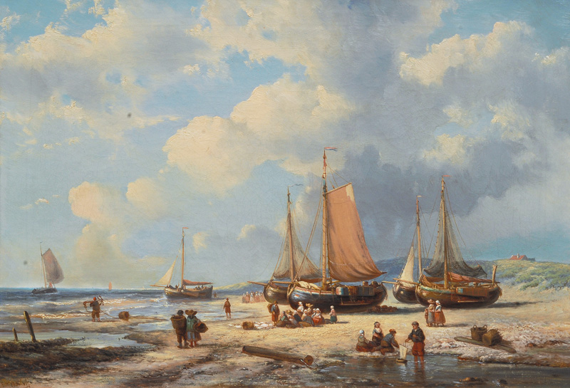 Fishing Boats on the Beach