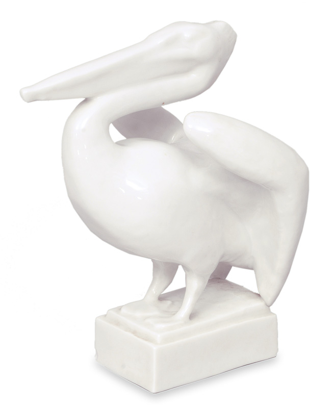 An animal figurine "Pelican"
