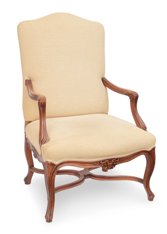 A large armchair in the style of Baroque