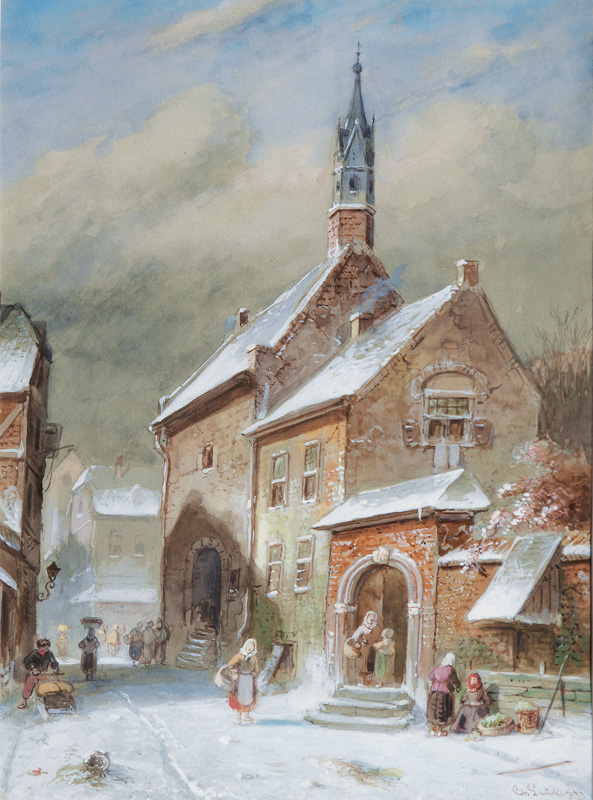 Town in Winter