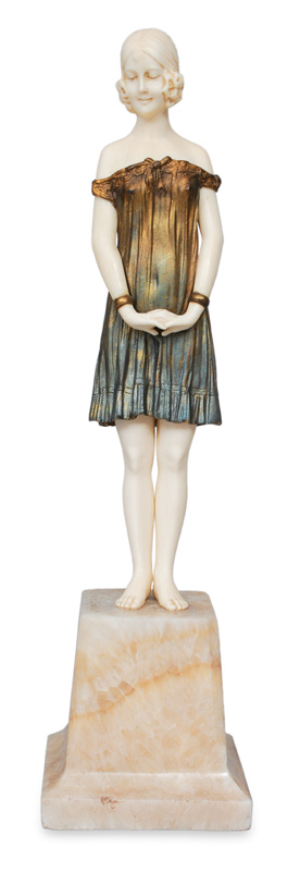 An Art-déco figure "L"Innocence"