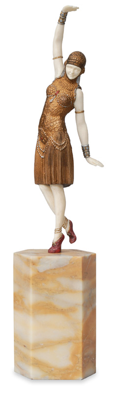 An Art-déco figure "Dancer of Lebanon"