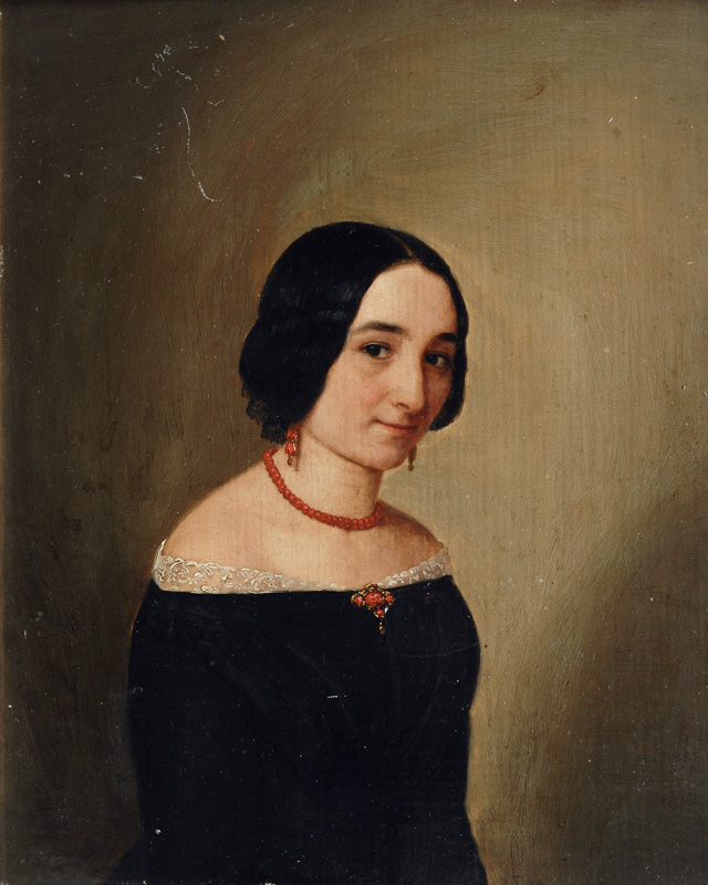 Paar Biedermeier-Portraits