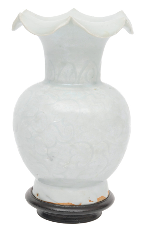 A small Qingbai vase