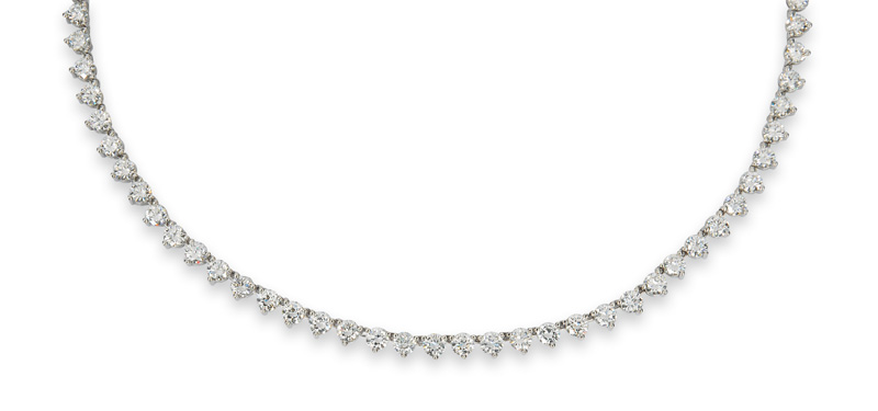 A highquality diamond necklace
