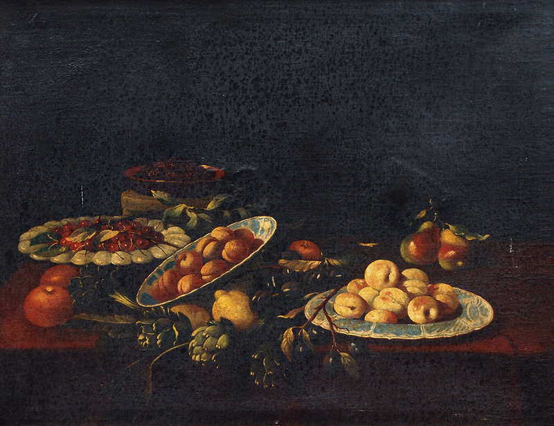 Table Still Life with Fruits