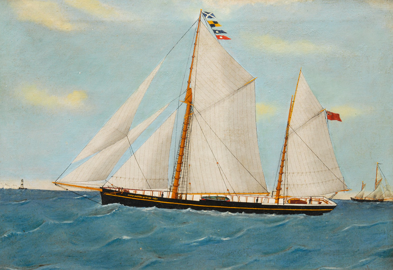 Ship portrait of the Martin Luther