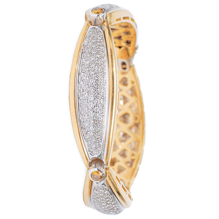 A high quality diamond bracelet