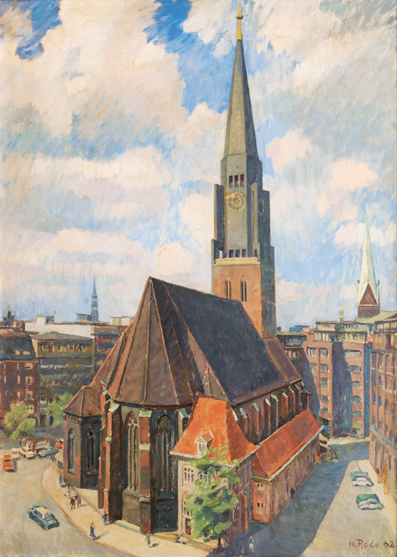St. Jacob"s Church in Hamburg