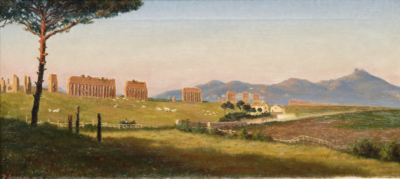 Roman Campagna with Aqueduct