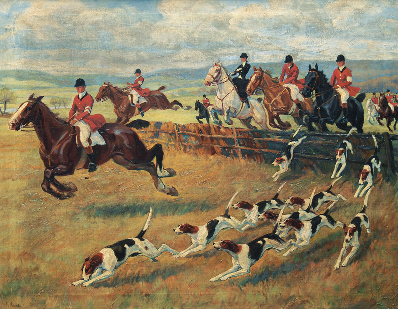 Fox hunting Party
