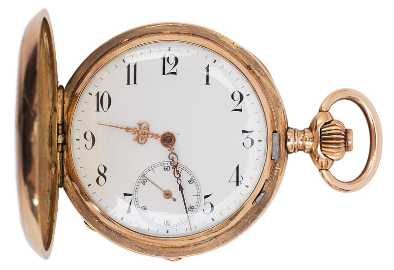 A Savonette pocket watch