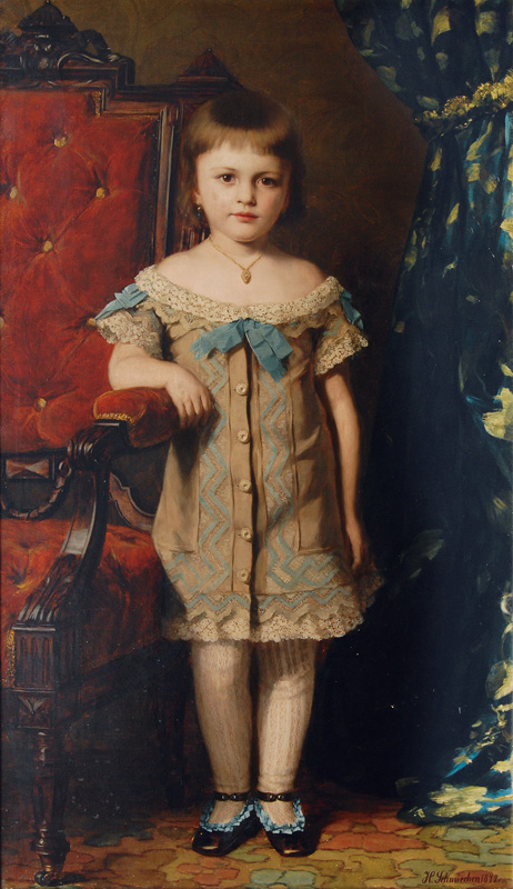 Portrait einer Tochter von Nicolaus Otto