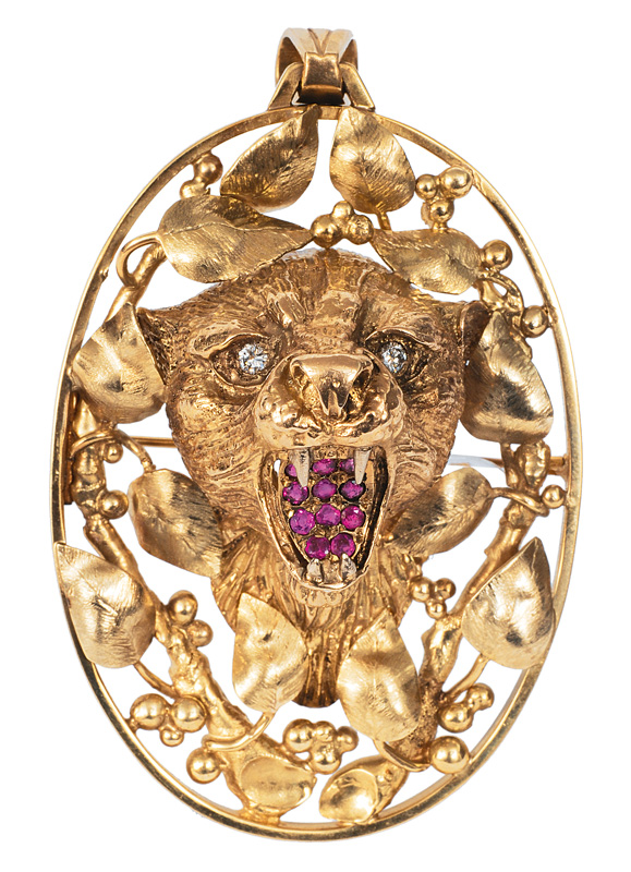 A rare pendant "panther"