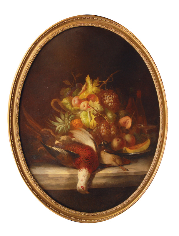 Still Life with Birds and Fruits