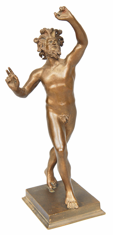 Figur "Tanzender Pompejanischer Faun"