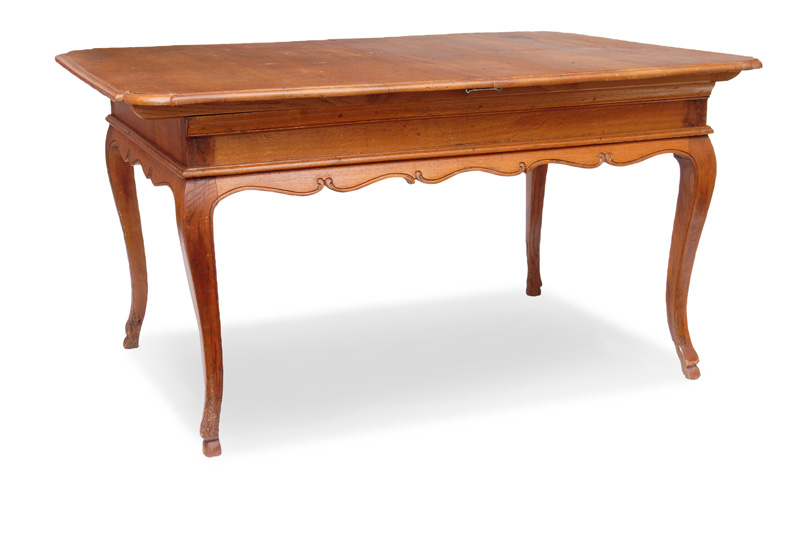 A rare Baroque extending table