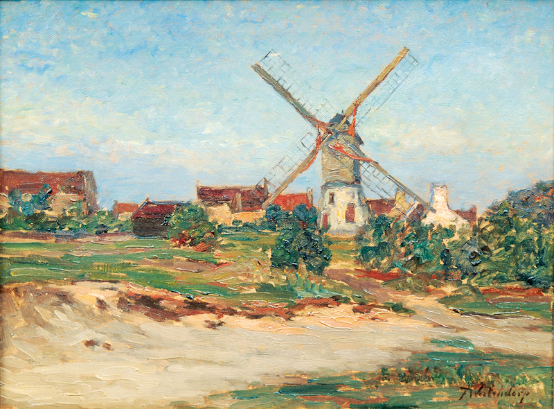 Landscape with Mill