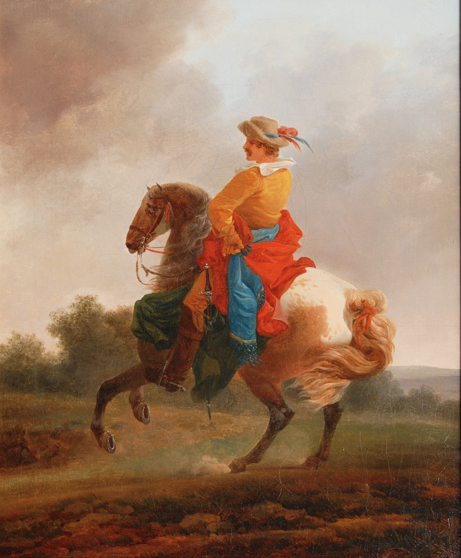 Ein Kavalier zu Pferde
