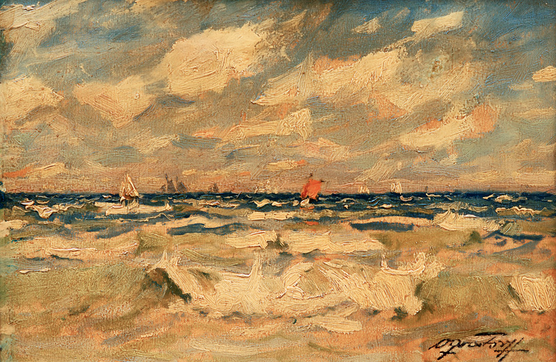 Regatta auf der Ostsee