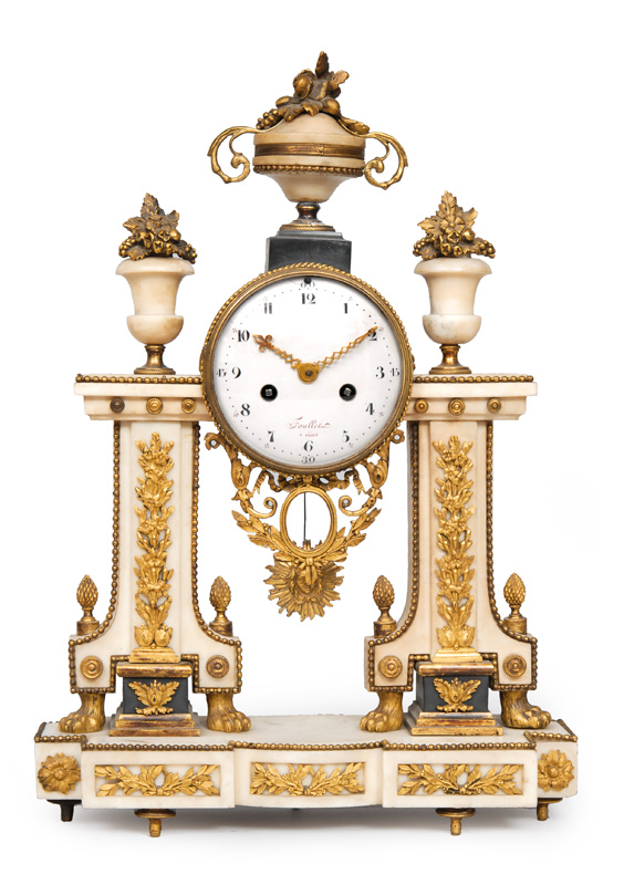 A Louis-Seize mantle clock