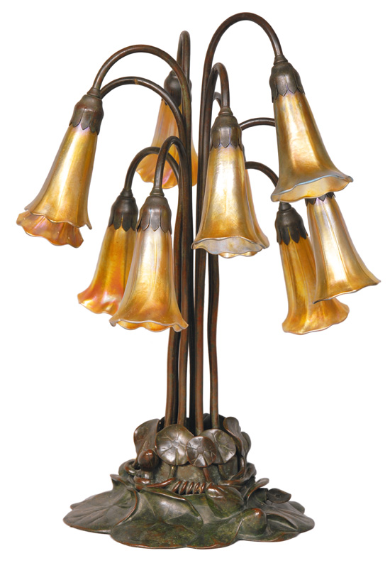 A great table lamp "Lily Pond"