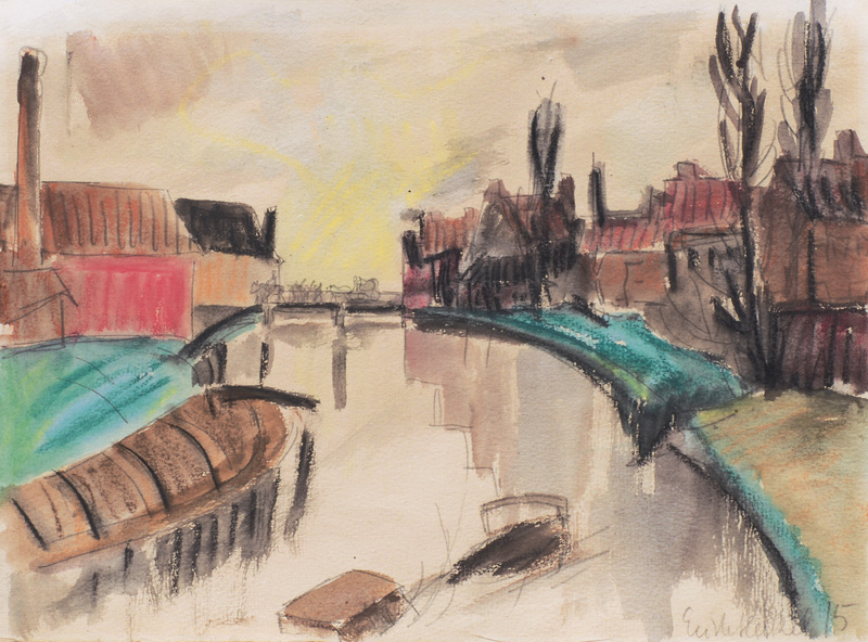 Canal in Flanders