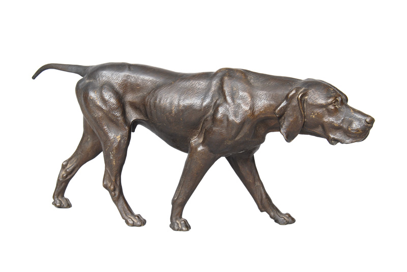 A bronze figure "Dog"