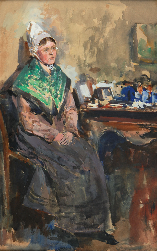 Seated Dutch Woman