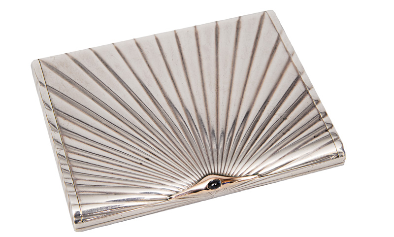 An elegant cigarette case