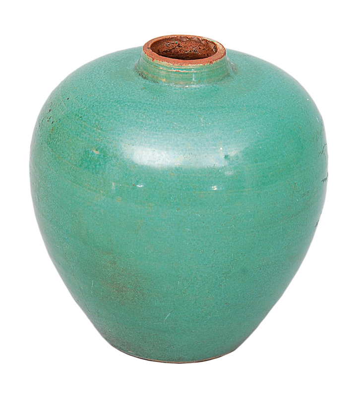 A small shoulder vase