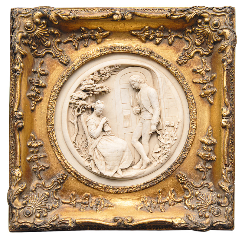 Relief "Galante Szene"