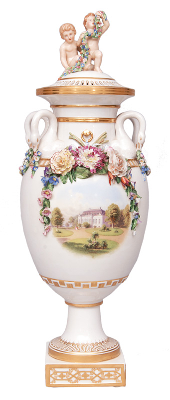 A wedding vase related to the Danish monarchy