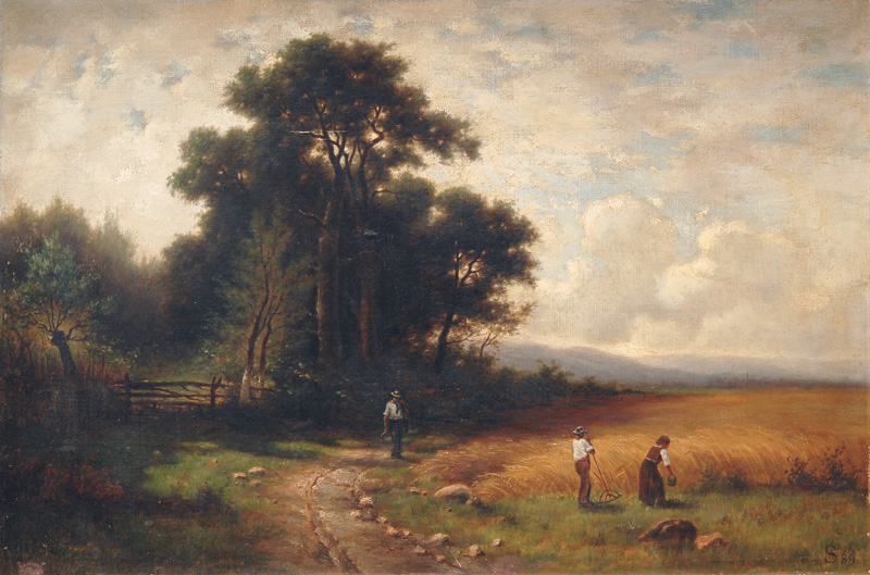 Landscape with Harversters