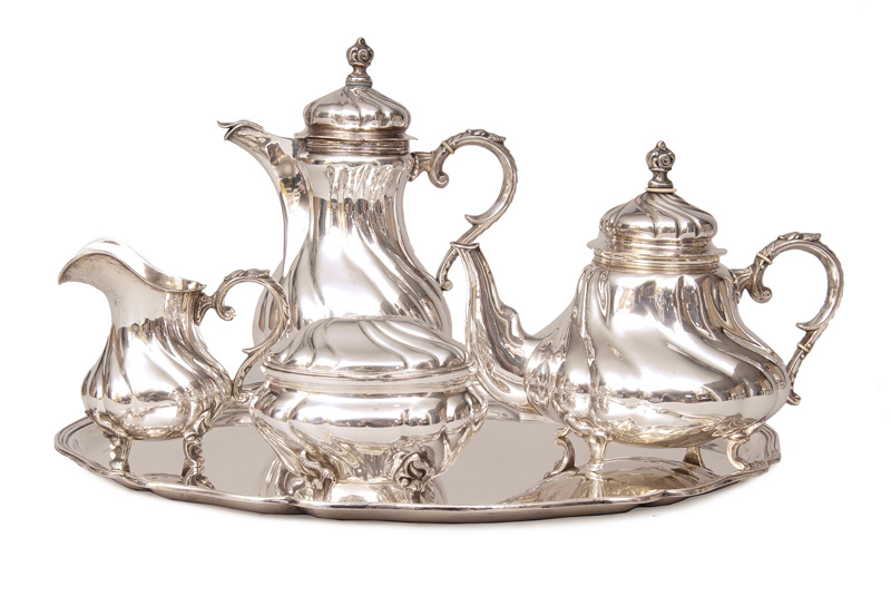 A coffee and tea service "Dresdner Baroque"